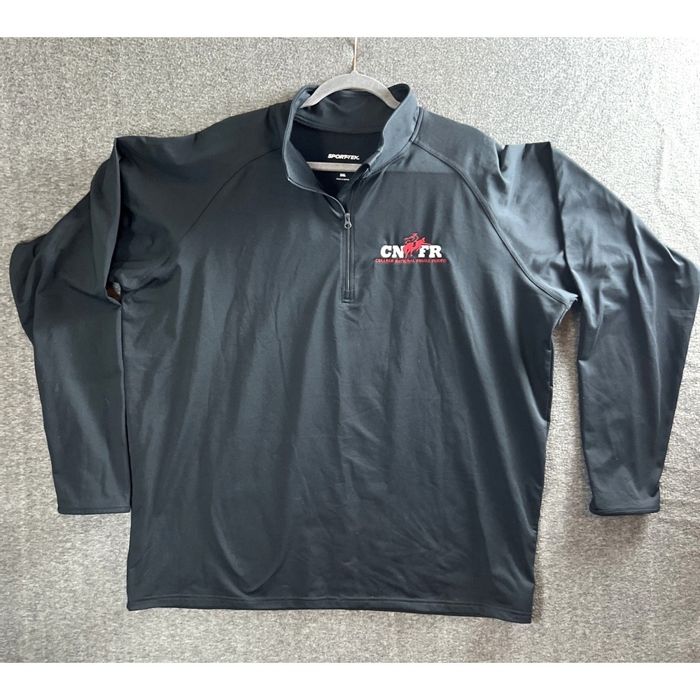 CNFR Rodeo Men's XXL Pull-Over Wick Away Lightweight Top. RARE, W soft fleece